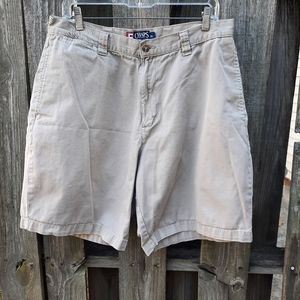 Chaps Ralph Lauren Khaki Shorts Size 36 pockets